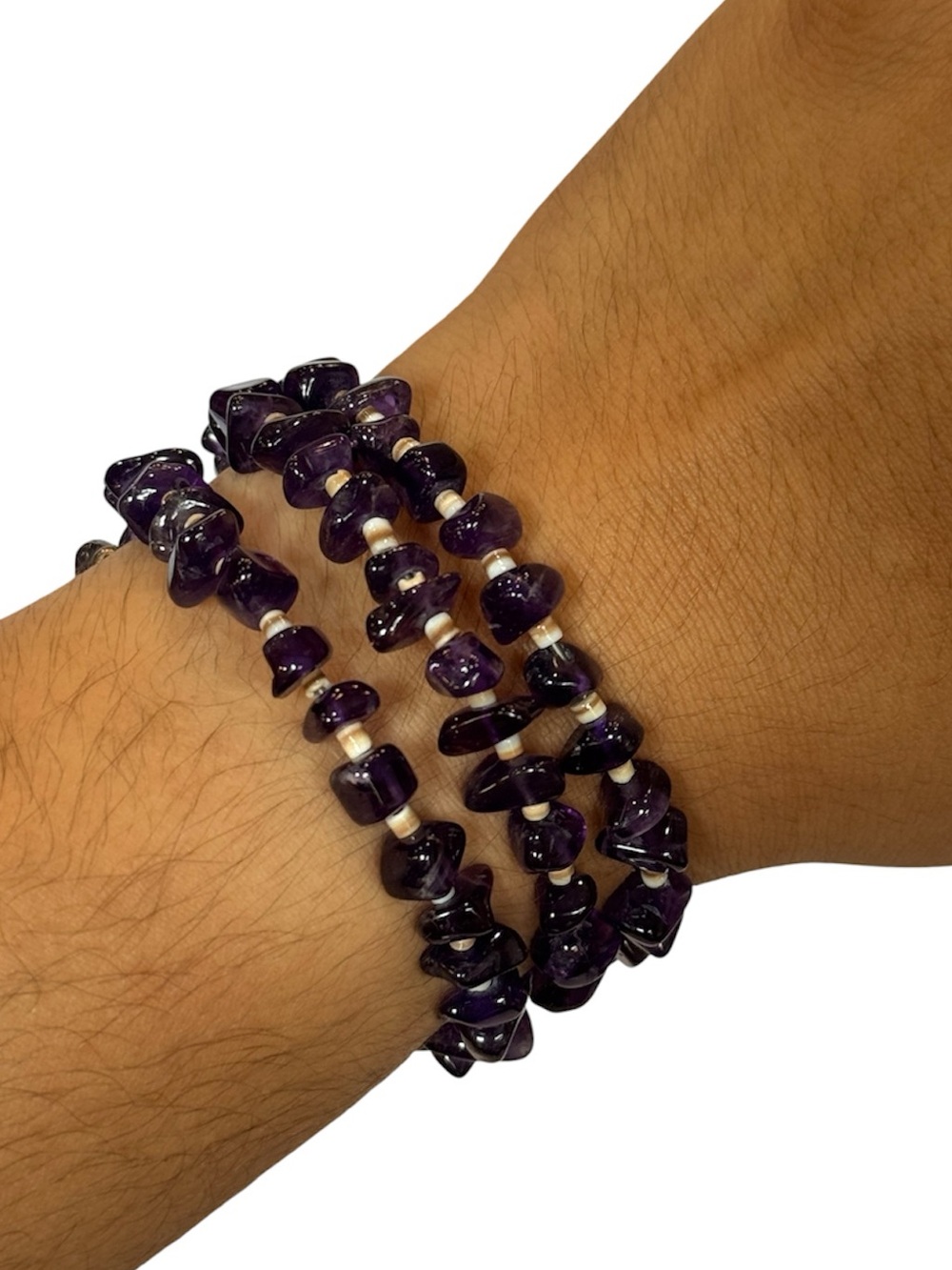 Rudy Corn Purple Wrap Bracelet Bohemian Style
